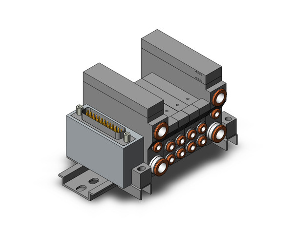 <div class="product-description"><p>vq valves are ideal for applications requiring high speed, frequent operation, stable response time and long service life. innovative mounting methods allow valves to be changed without entirely disassembling the manifold. built-in one-touch fittings save piping time and labor. </p><ul><li>plug-inmmanifold for vq1*0* valve</li><li>d-sub connector (25 pin standard, 15 pin option)</li><li>top or side receptacle position</li><li>maximum 24 stations available as standard</li><li>16 port sizes available</li><li>optional din rail mount</li></ul><br><div class="product-files"><div><a target="_blank" href="https://automationdistribution.com/content/files/pdf/vq_basemounted.pdf"> series catalog</a></div></div></div>