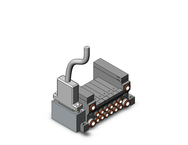 SMC VV5Q11-06C6FU2 4/5 Port Solenoid Valve