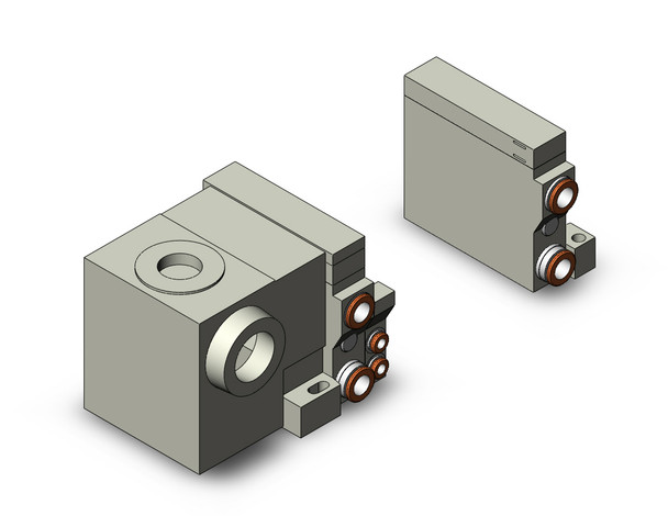 SMC VV5Q11-08N3T0 4/5 Port Solenoid Valve