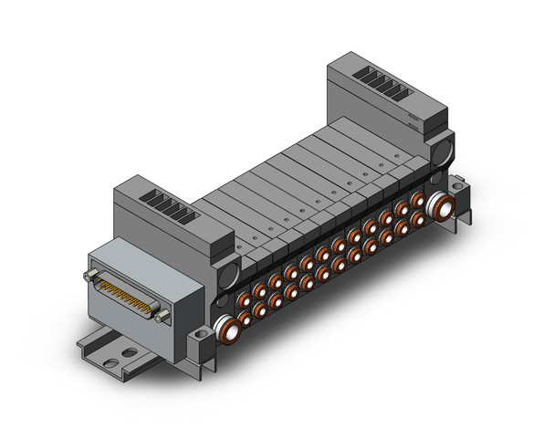 SMC VV5Q11-12C4FS0-DS 4/5 Port Solenoid Valve