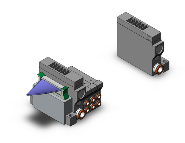 SMC VV5Q11-12N3PU1-S 4/5 Port Solenoid Valve