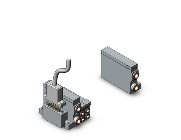 SMC VV5Q21-10C6FU3 4/5 Port Solenoid Valve