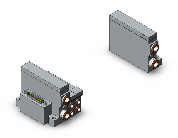 SMC VV5Q21-12N7FU0 4/5 Port Solenoid Valve