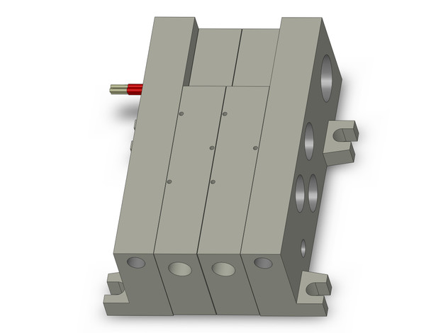 SMC VV5Q41-02BTLD0 Mfld, Plug-In, Vq4000