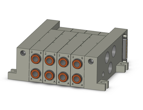 SMC VV5Q41-04N11TFU0 Vv5Q Manifold