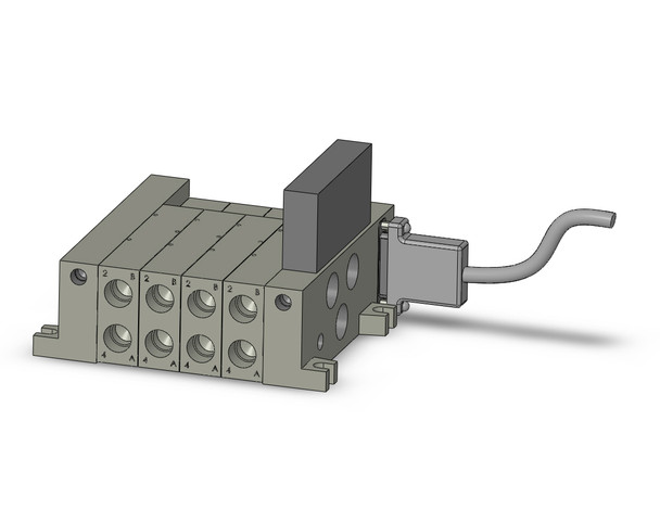 SMC VV5Q41-0403TFU2-SU Vv5Q Manifold