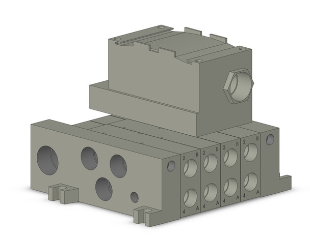 SMC VV5Q41-0403TT0 Vv5Q Manifold