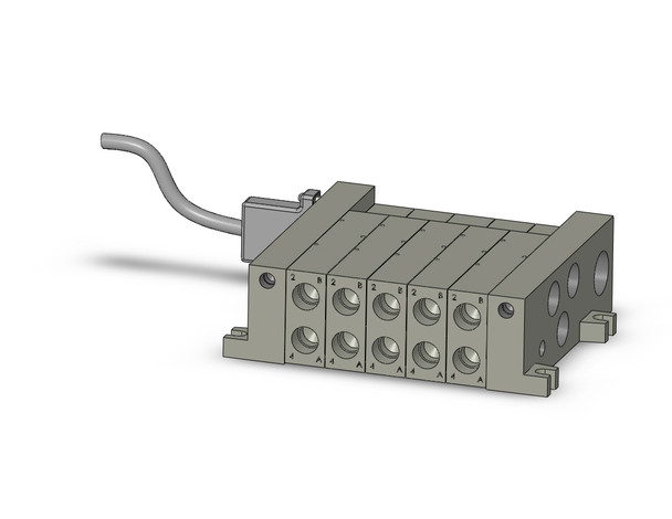 SMC VV5Q41-0503TFD1 4/5 Port Solenoid Valve