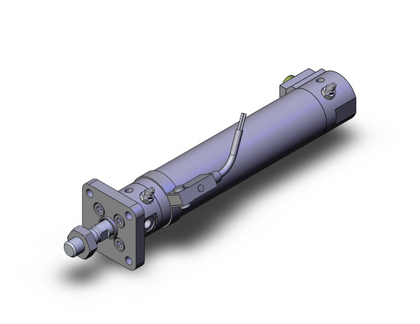 SMC CDBG1FA25-100-HN-H7BLS Cbg1, End Lock Cylinder