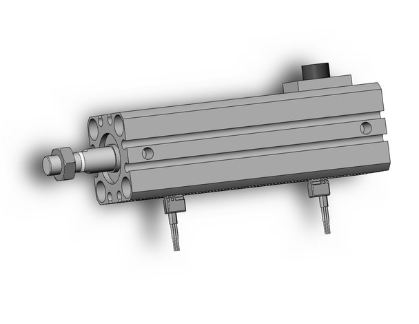 SMC CDBQ2B20-50DCM-HN-M9NWVL Cyl, Compact, Locking, Sw Capable