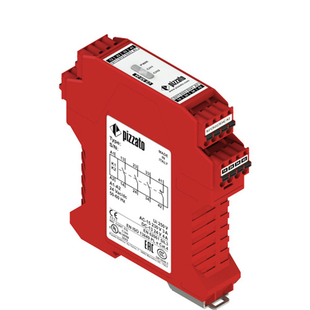 Pizzato CS AR-04X230 Safety module 3NO+1NC, category 4