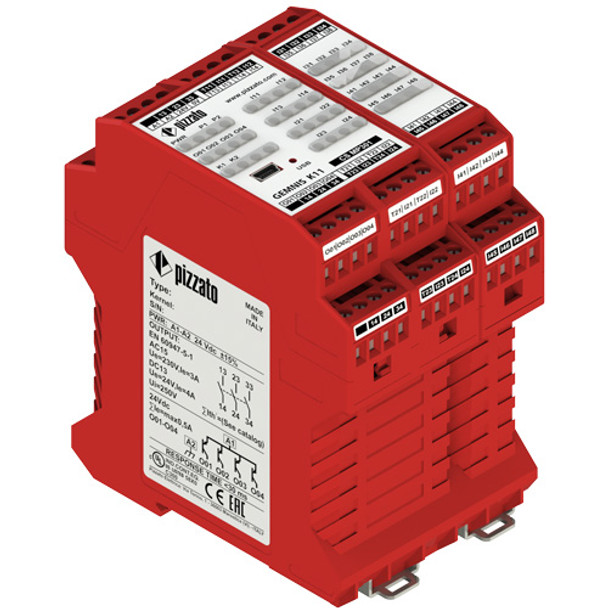Pizzato CS MP301M0 Programmable multifunction safety module, up to SIL 3, PLe, Category 4 - Gemnis series