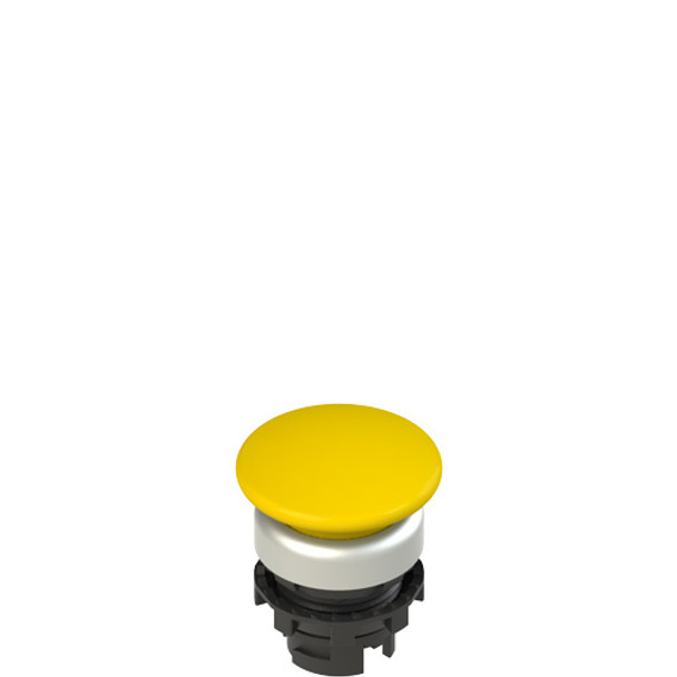 Pizzato E2 1PL2F5490 Illuminated yellow mushroom pushbutton