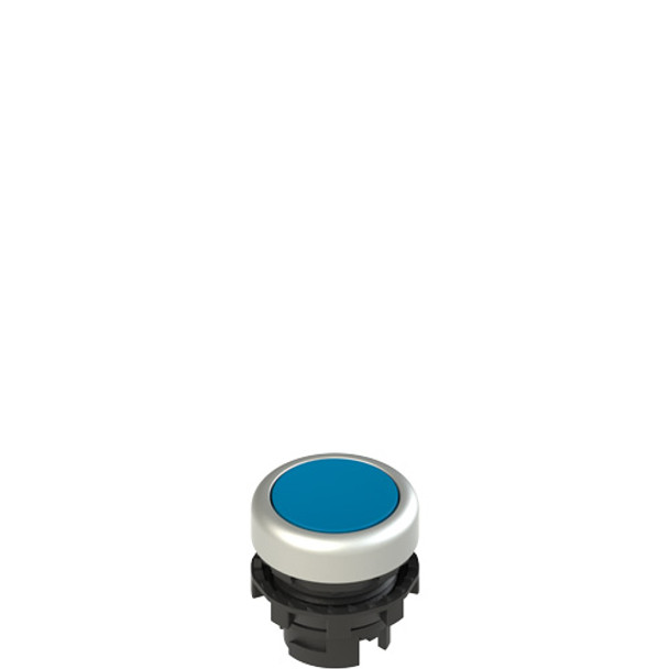 Pizzato E2 1PU2R6290 Spring-return blue flush pushbutton