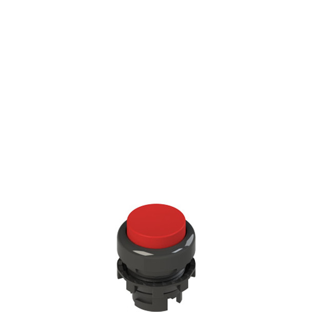 Pizzato E2 1PU2S3210 Spring-return red projecting pushbutton