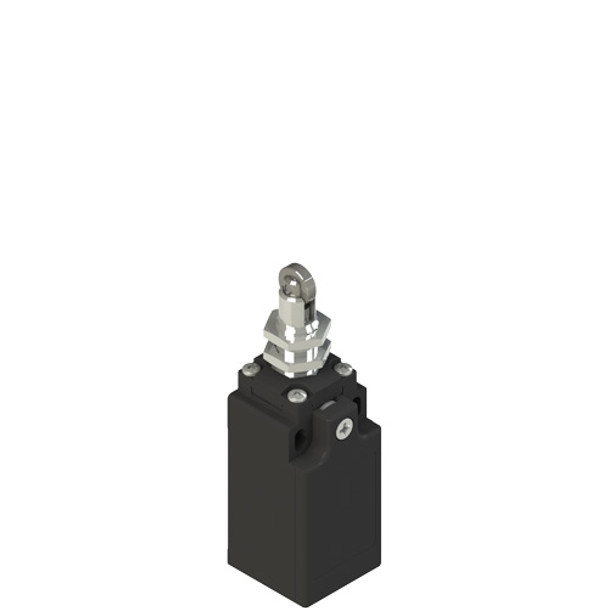 Pizzato FR 1217 Position switch with roller and threaded piston plunger