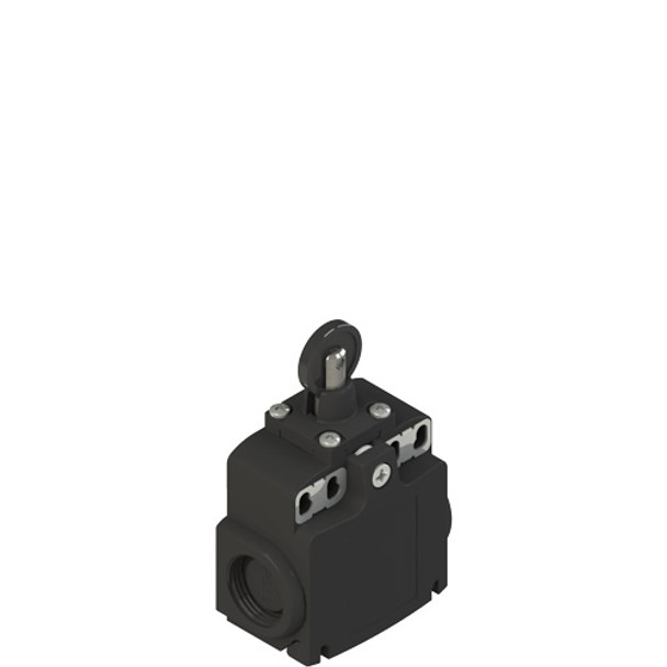 Pizzato FX 216 Position switch with roller and stainless steel piston plunger