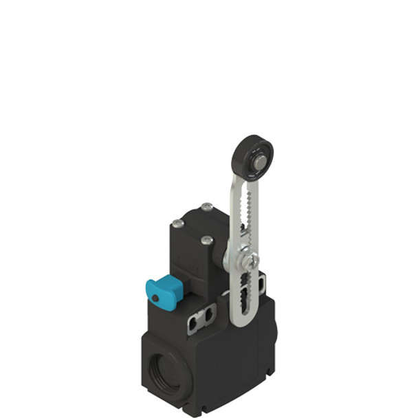 Pizzato FX 956-W3 Position switch with adjustable roller lever and reset device