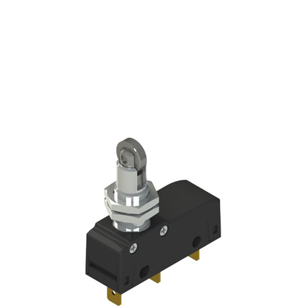 Pizzato MK H12D17 Microswitch with transversal roller plunger