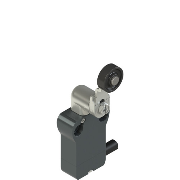 Pizzato NB G122KG-DN2 Modular prewired switch with adjustable shaped metal revolving lever