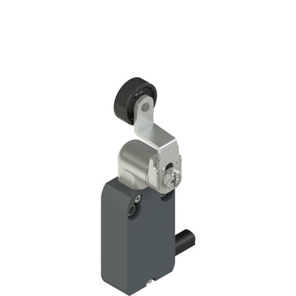 Pizzato NF B022KE-DN2 Modular prewired switch with adjustable shaped metal revolving lever diam. 20 roller