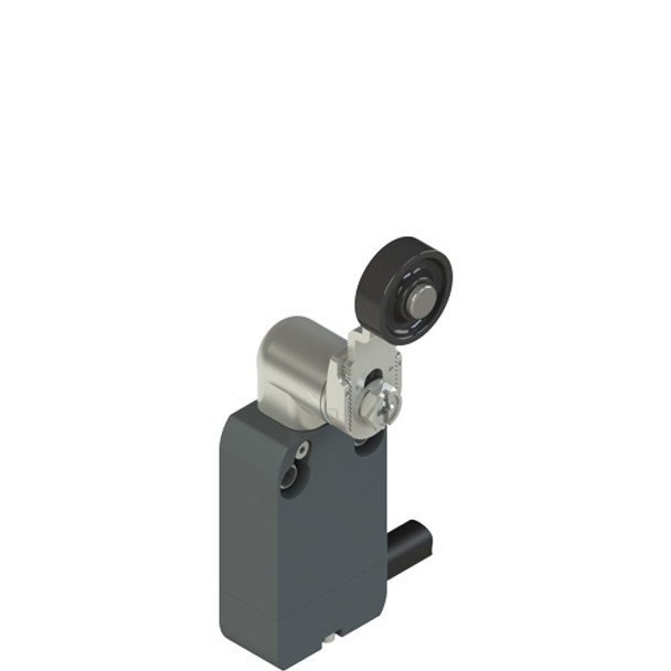 Pizzato NF B022KG-DN2 Modular prewired switch with adjustable shaped metal revolving lever