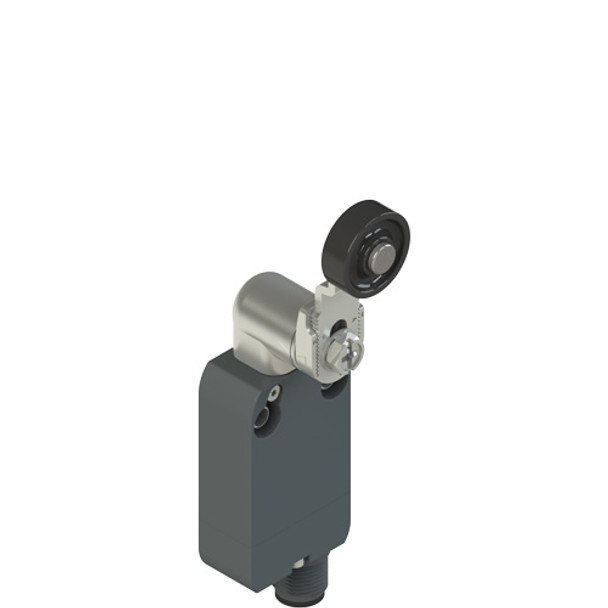 Pizzato NF B112KG-SMK Modular prewired switch with adjustable shaped metal revolving lever