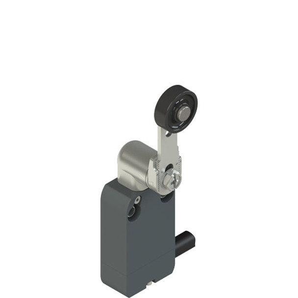 Pizzato NF G022KF-DN2 Modular prewired switch with adjustable straight metal revolving lever diam. 20 roller