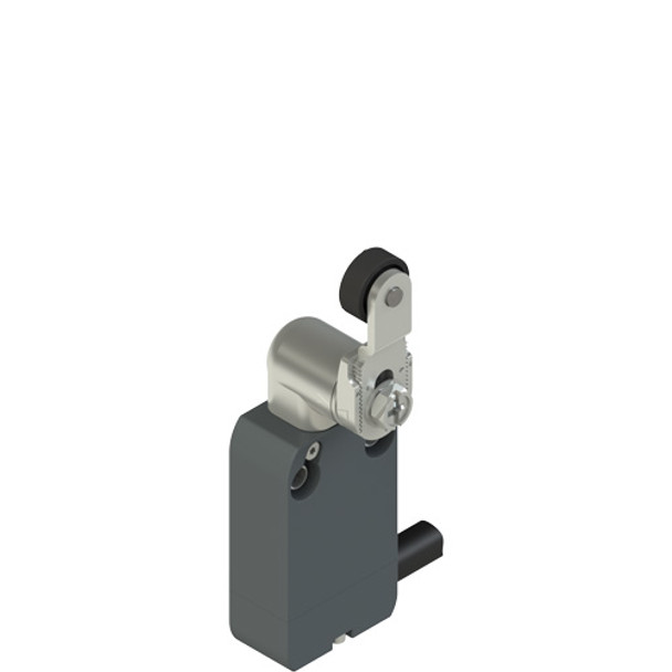 Pizzato NF G112KC-DN2 Modular prewired switch with adjustable shaped metal revolving lever diam. 14 roller