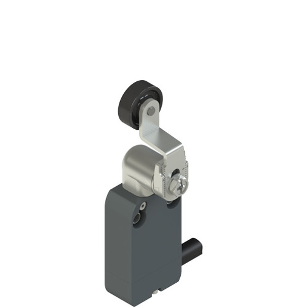 Pizzato NF G112KE-DN2 Modular prewired switch with adjustable shaped metal revolving lever diam. 20 roller