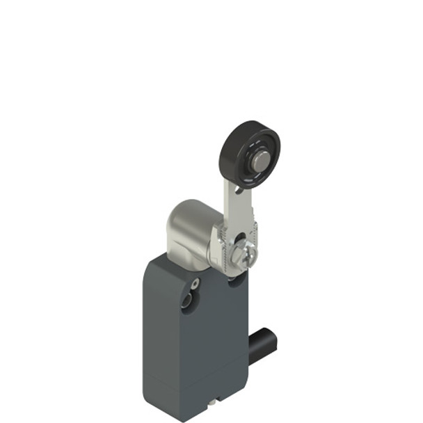 Pizzato NF G112KF-DN2 Modular prewired switch with adjustable straight metal revolving lever diam. 20 roller