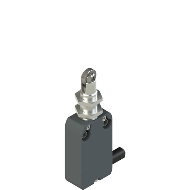 Pizzato NF G220FB-DN2 Modular prewired switch with plunger with roller and M12 threaded bearing