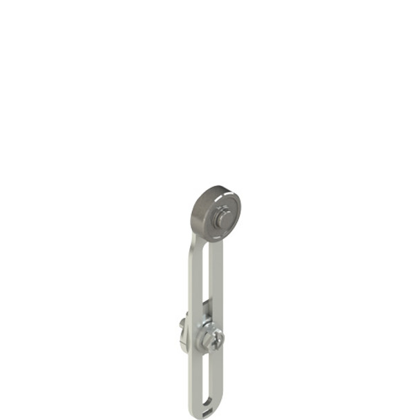 Pizzato VF L35-1 Adjustable lever with metal roller, 20 mm diameter