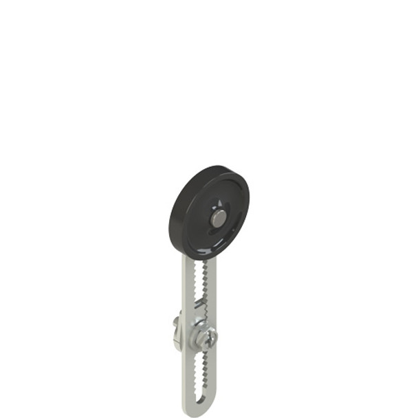 Pizzato VF LE56-2 Adjustable safety lever with technopolymer roller, 35 mm diameter