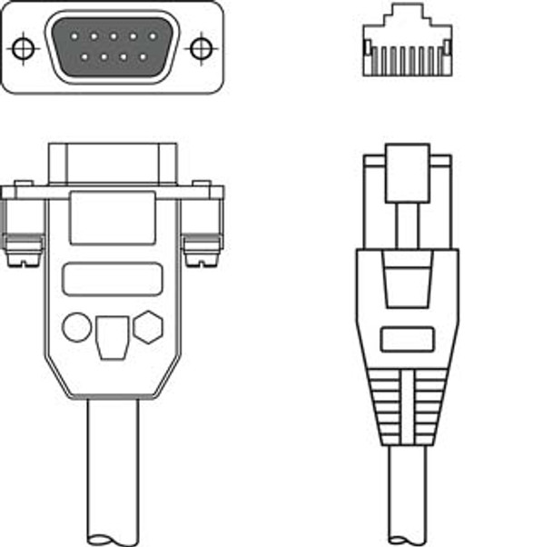 Leuze CB-ASM-PK1 Adapter cable