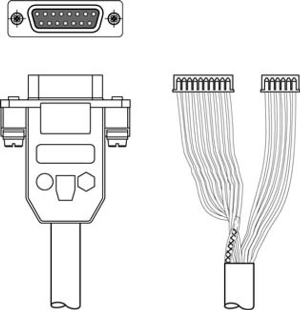 Leuze KB 031-3000 Interconnection cable