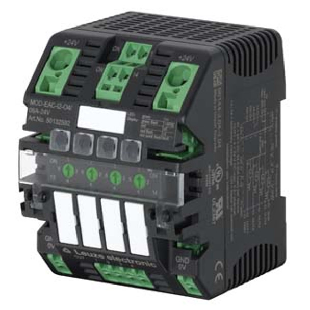 Leuze MOD-EAC-I2-O4/10A-24V Load circuit monitoring module