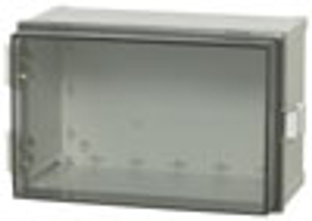 Fibox UL CAB PC 203018 T Hinged UL PC Enclosure - Transparent Cover