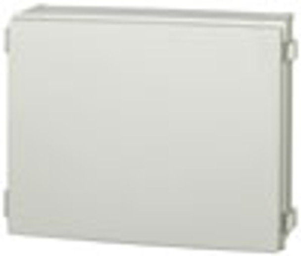 Fibox UL CAB PC 405020 G Hinged UL PC Enclosure - Gray Cover