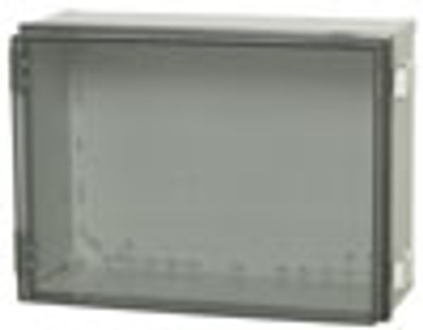 Fibox UL CAB PC 405020 T Hinged UL PC Enclosure - Transparent Cover