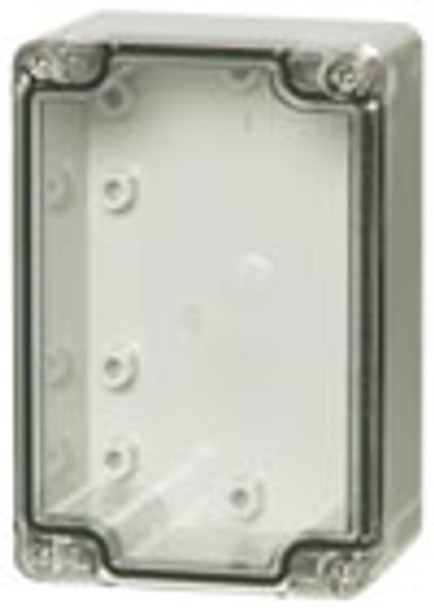 Fibox UL PCT 081206 PC Enclosure - Transparent Cover