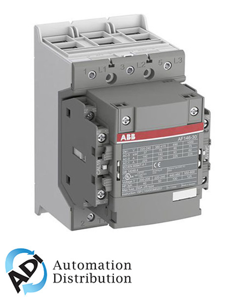 ABB AF146-30-22-12 ctr,3p,130a,48-130vac/dc,2/2