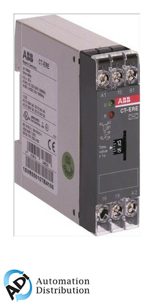 ABB 1SVR550100R1100 ct-ere on-delay timer 110v 0.1-10s