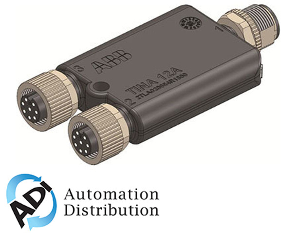 ABB 2TLA020054R1800 tina 12a connection block 2 dynlink m12-