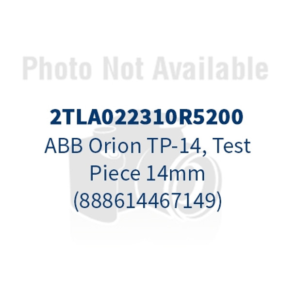 ABB 2TLA022310R5200 orion tp-14 - test piece 14 mm