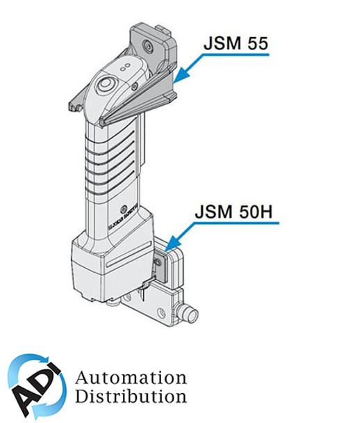 ABB 2TLA040005R0500 jsm 55 wall bracket for jshd4