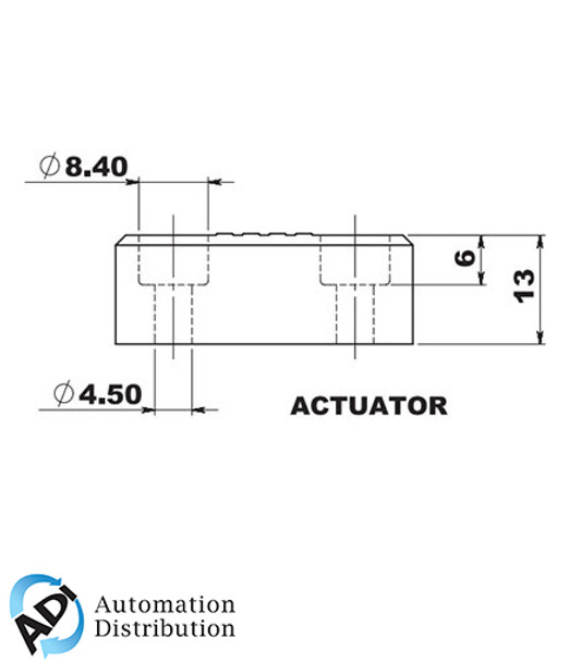 ABB 2TLA050040R0205 sense 1, spare actuator