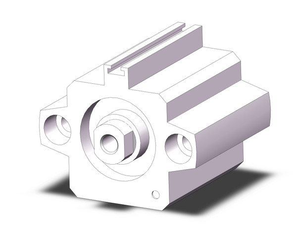 SMC CDQP2B25-10D Compact Cylinder, Cq2