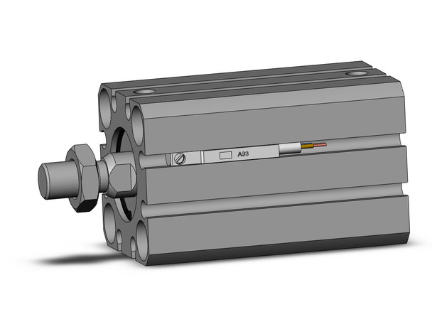 SMC CDQSB20-30DM-A93LS Cylinder, Compact