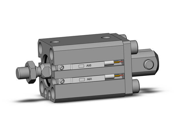 SMC CDQSD16-15DM-A93L Cylinder, Compact